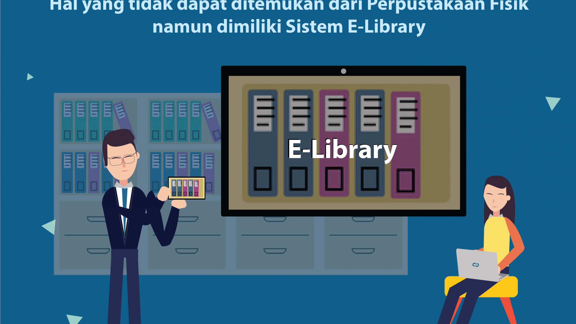 Hal yang Tidak Ditemukan dari Perpustakaan Offline namun Dimiliki Sistem E-Learning