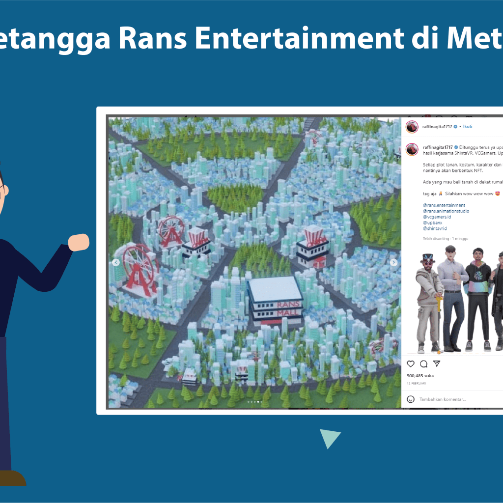 Jadi Tetangga Rans Entertaiment di Metaverse