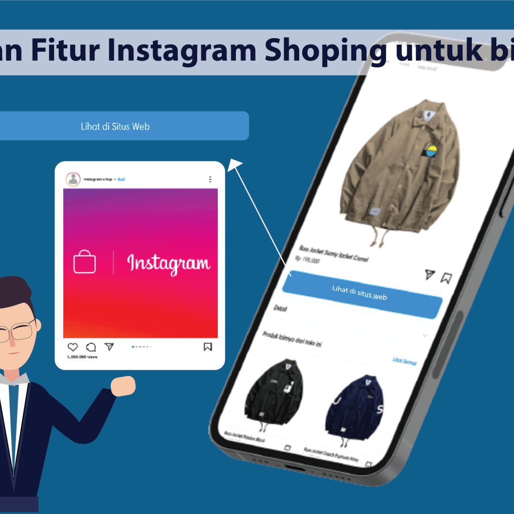 aktifkan fitur instagram shoping untuk bisnis mu
