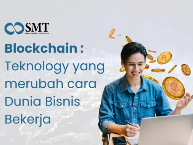 Ilustrasi penggunaan blockchain dalam bisnis untuk supply chain